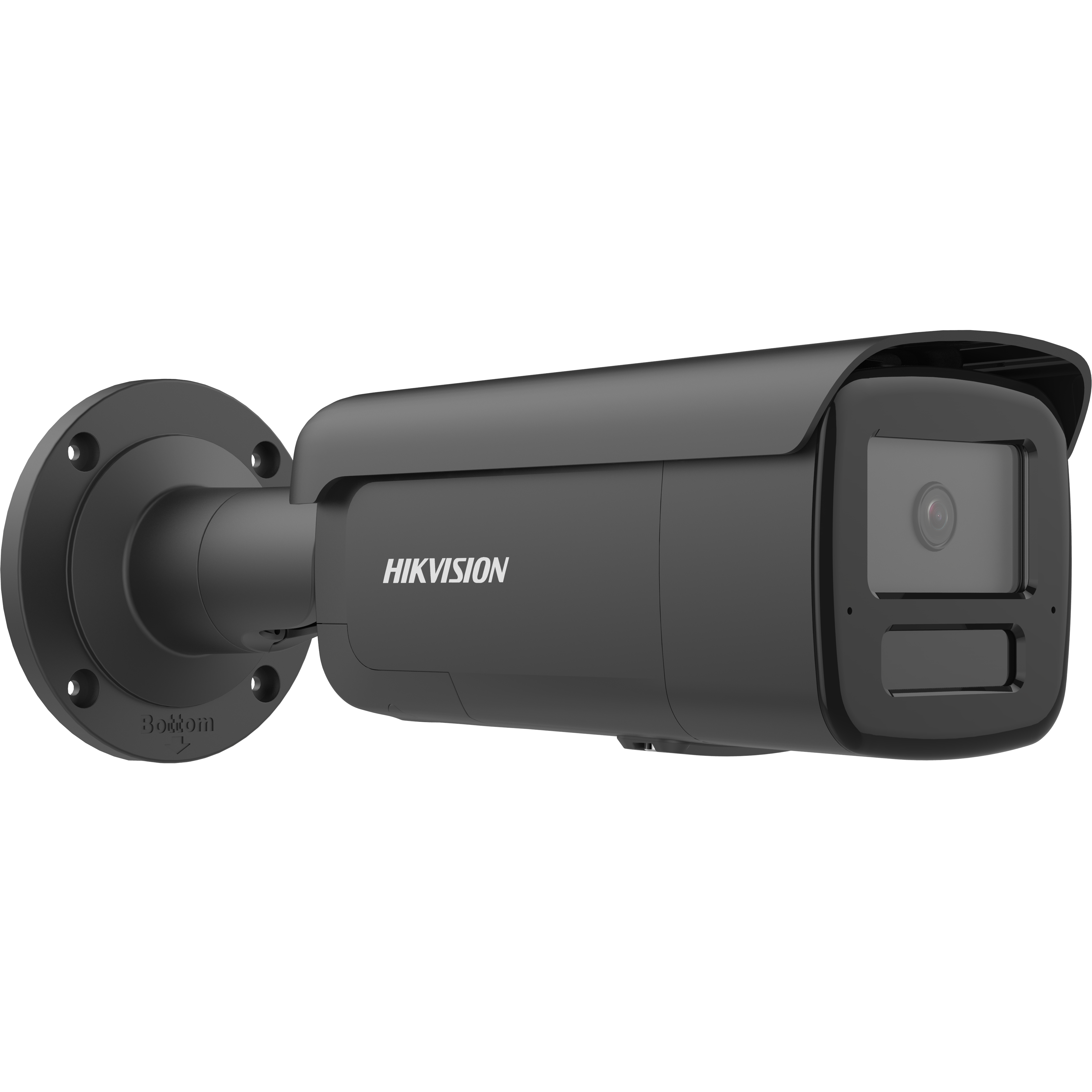 AcuSense 4MP Bullet Camera – 4mm Lens, 60m IR, 120dB WDR, F1.0, Built-in Microphones, Strobe Light & Siren, 12VDC/PoE