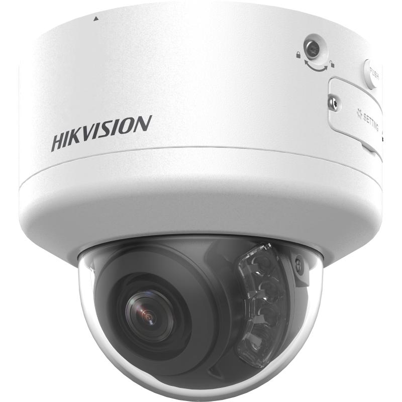 Hikvision 4MP AcuSense Dome – 2.7–13.5mm, 40m IR, 120dB WDR, Alarm/Audio, 12VDC/PoE