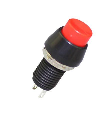 Push Button Switch Latching Spst 1 A Red Solder M10 D=15mm Debulk Ds 450 - Livestainable.co.za