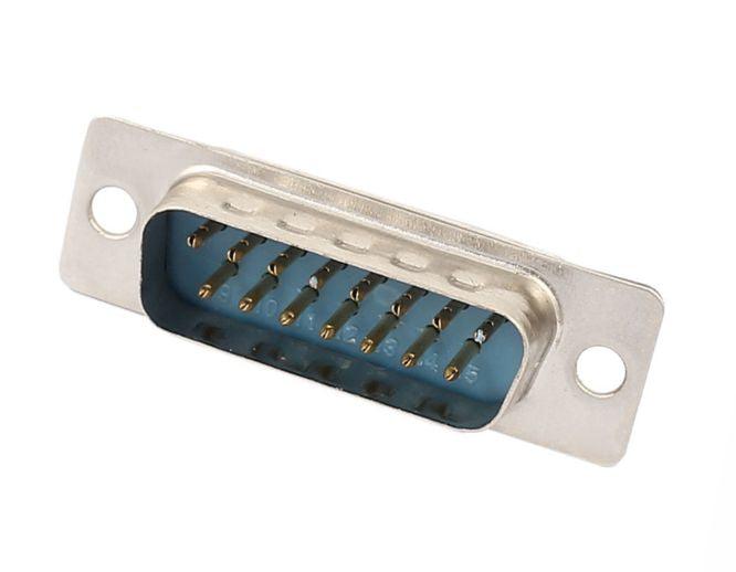 Plug D Sub 15 W Solder Panel Mnt Metal Db 15 P - Livestainable.co.za