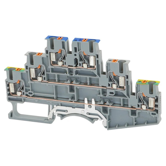 Terminal Block D/R 1 P Push In P=5.2mm Ds2.5 3 L L/N/Pe 01 P 11 00 Z(h)