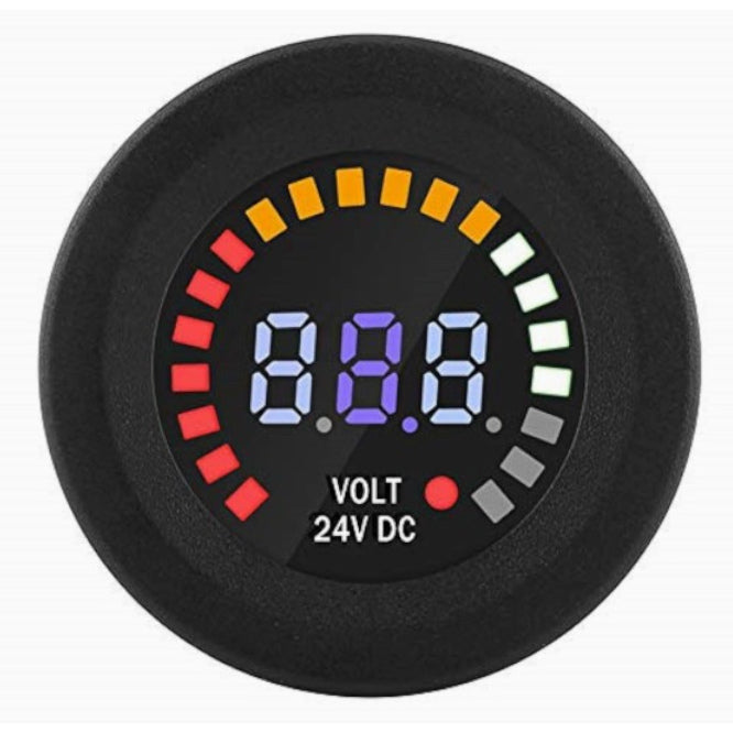 Automotive 24 Vdc Blue Graphic Voltmeter Ds4010 A 24 V
