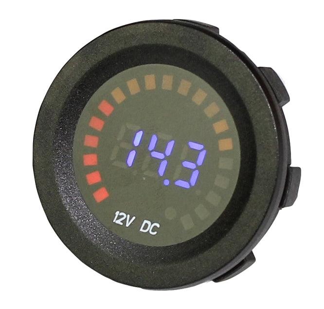 Automotive 12 Vdc Blue Graphic Voltmeter Ds4010 As - Livestainable.co.za