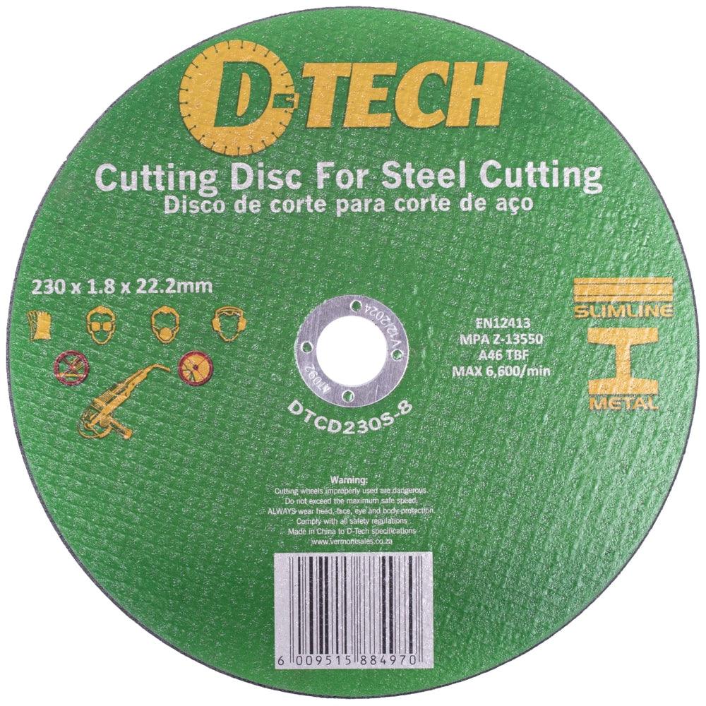 Cutting Disc Industrial Metal 230 X 1.8 X 22.2 Mm 100 Pc - Livestainable.co.za