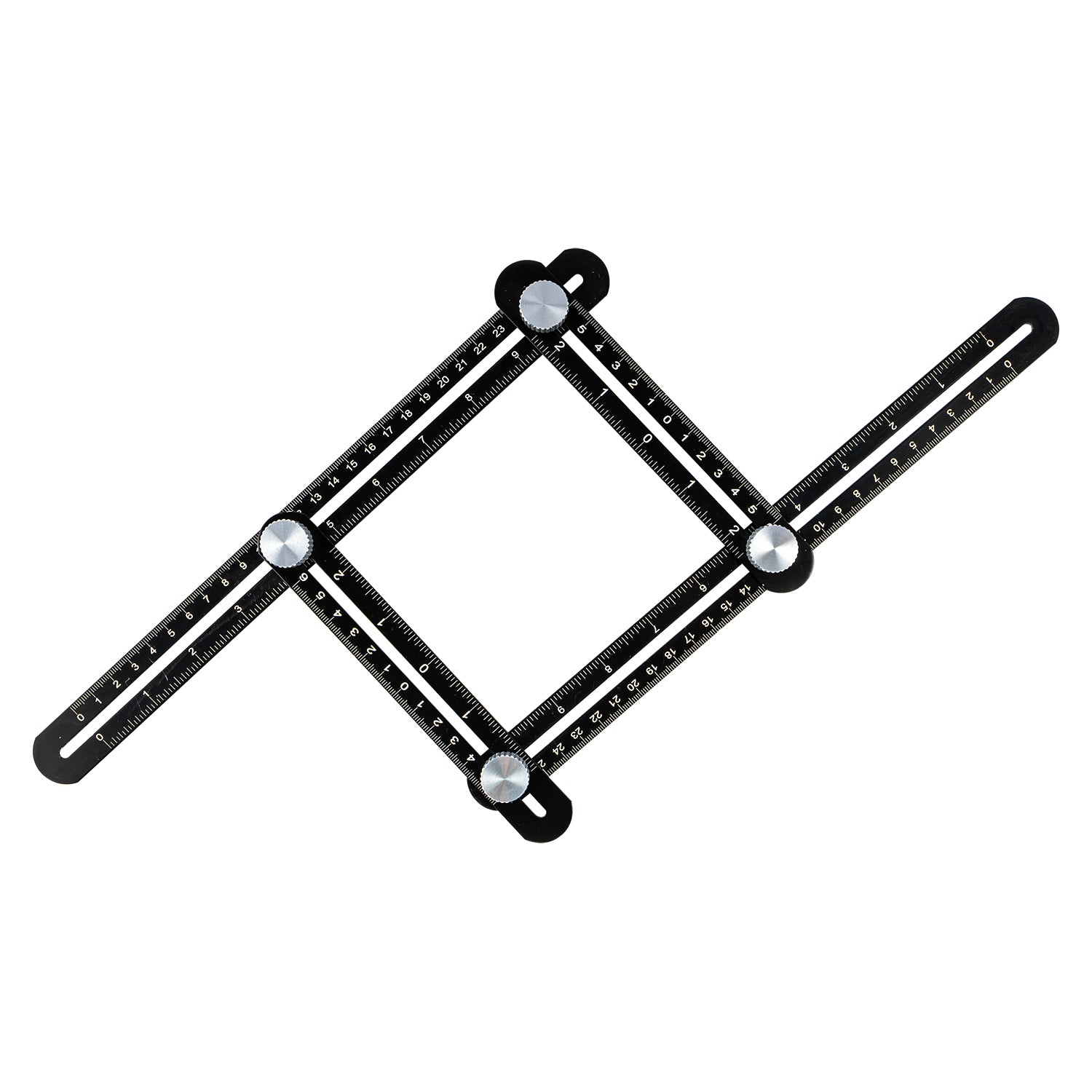 D Tech Alum Multi Angle Ruler 500 Mm Four Fold