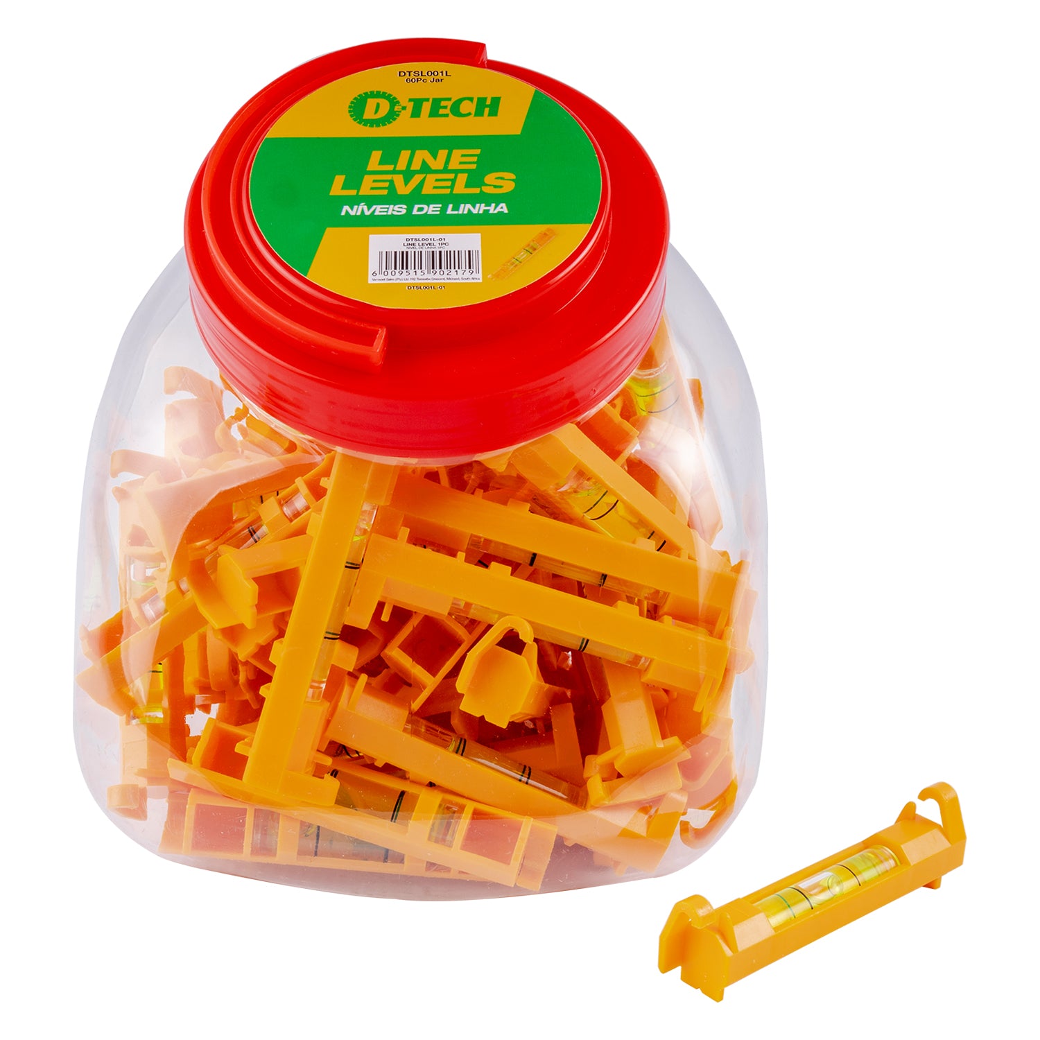 D Tech Line Level 60 Pc Jar