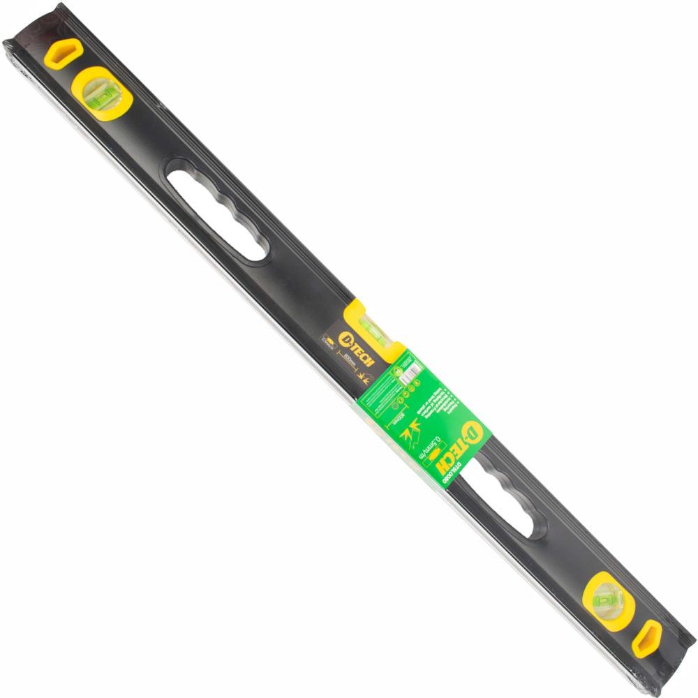 Spirit Level Beam 800 Mm X 1.6 Mm 3 X Vial 0.5 Mm Accur. Alum. - Livestainable.co.za