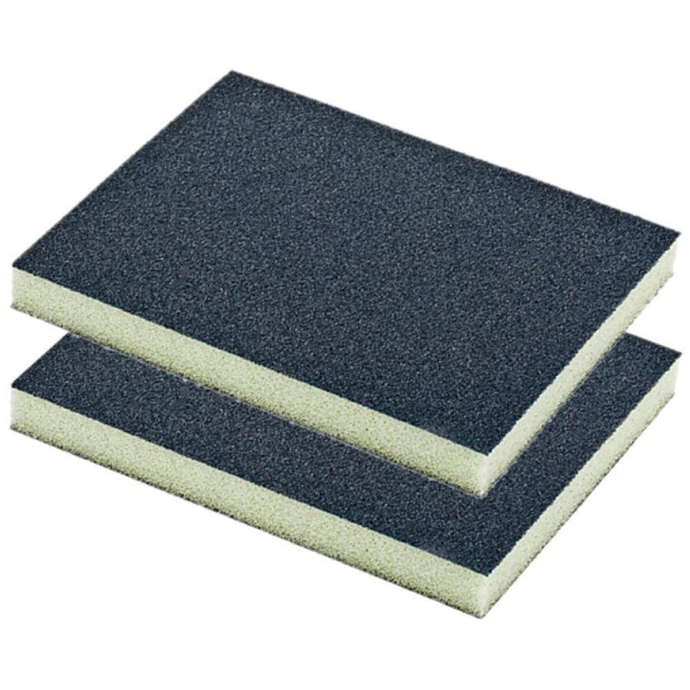 Sanding Sponge Block Two Sided 125 X100 X10 2 Pc - Livestainable.co.za