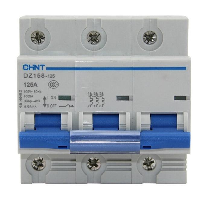 Mini D/R Circuit Breaker 3 P 100 A 6 Ka C Curve Dz158 125 3 P 100 A 6 - Livestainable.co.za