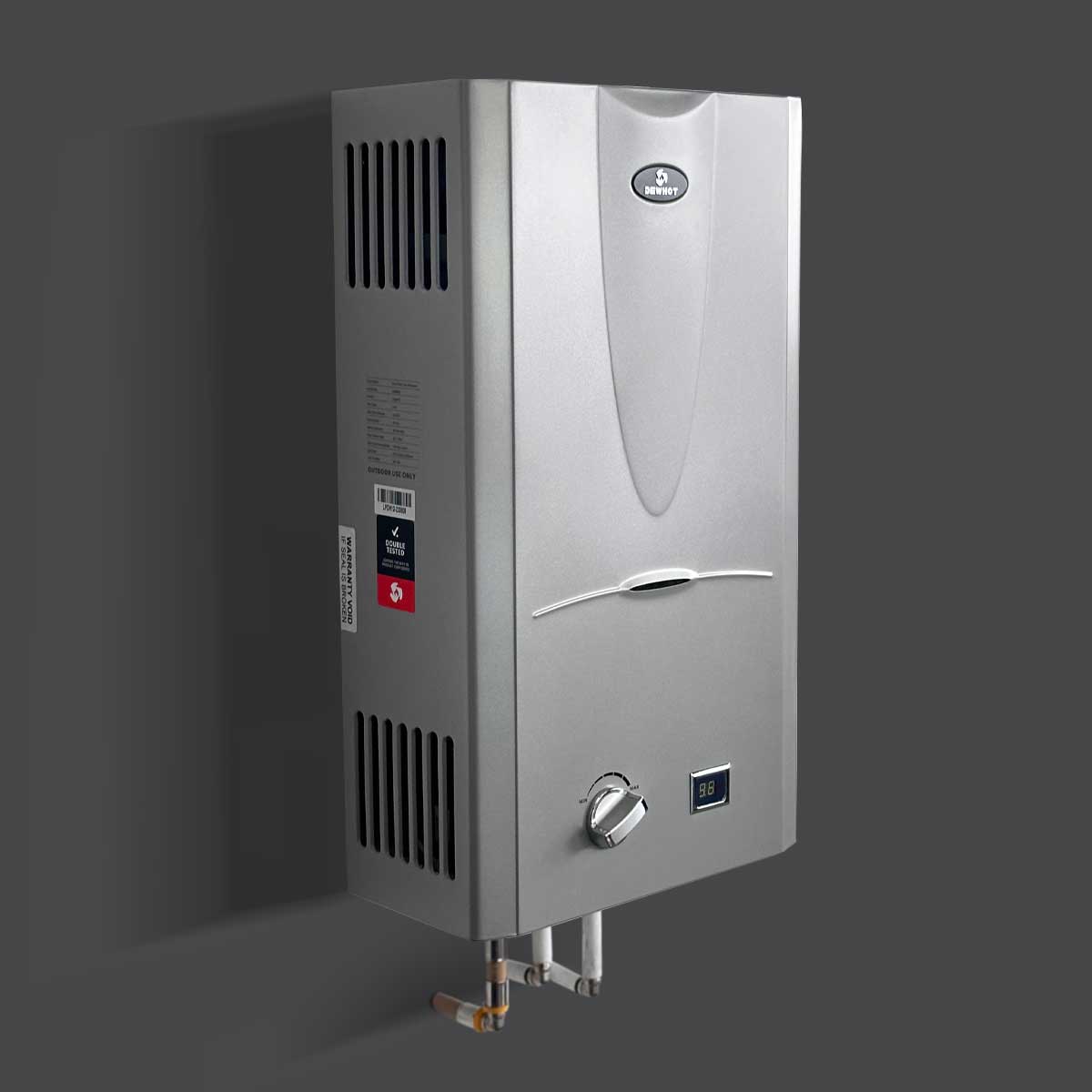 Dewhot 12 L Gas Geyser Outdoor Low Pressure Eco Flow