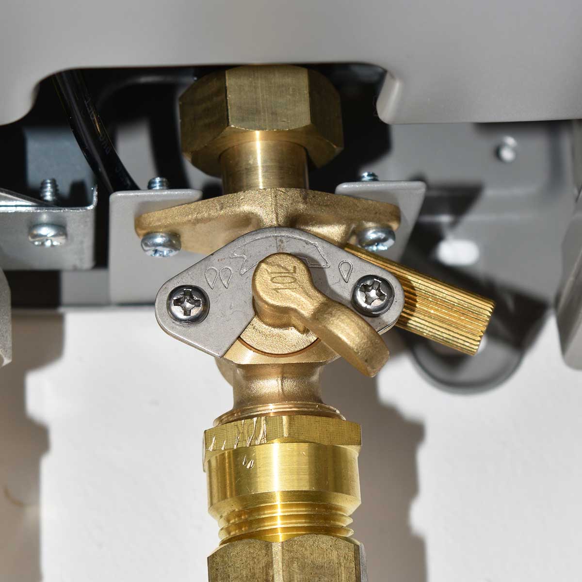 Dewhot 12 L Gas Geyser Indoor Low Pressure Eco Flow