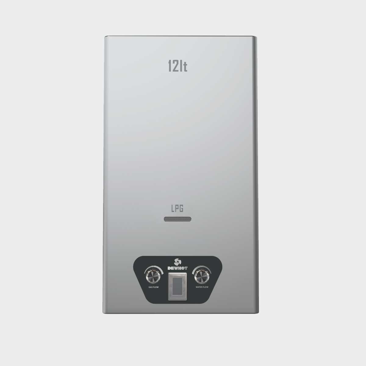 Dewhot 12 L Stainless Steel Diaphragm Activated Gas Geyser