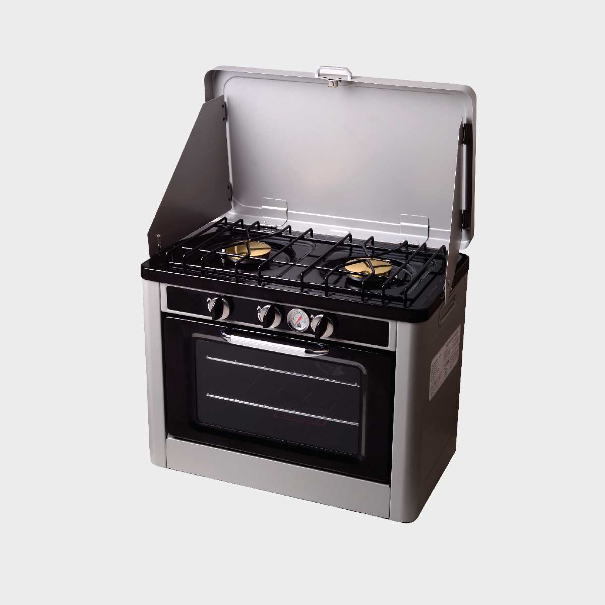 Dewhot Gas Cooking Combi <Span><Strong> Mini Oven & 2 Burner Gas Hob </Strong> </Span>Freestanding