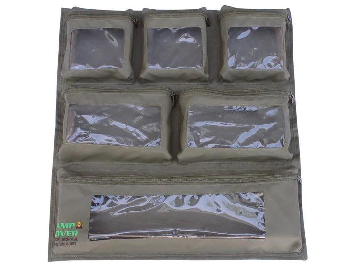 Camp Cover Door Storage System 6-Set Khaki - Livestainable.co.za