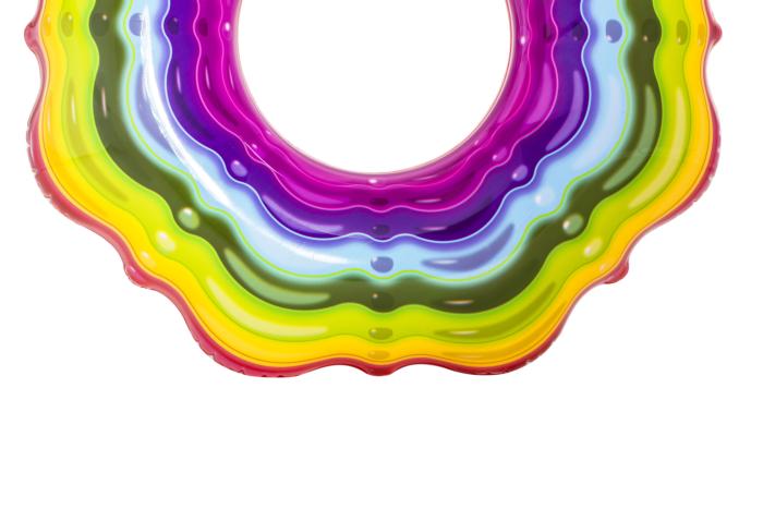 Bestway φ1.15m Rainbow Ribbon Tube