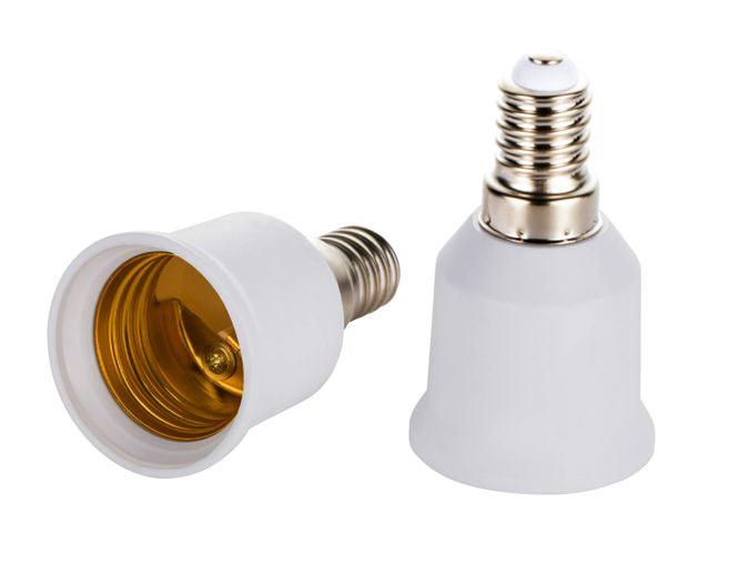 Lamp Holder Adapter E14 To E27 Screw Fitting E14 E27 *Dbk* - Livestainable.co.za