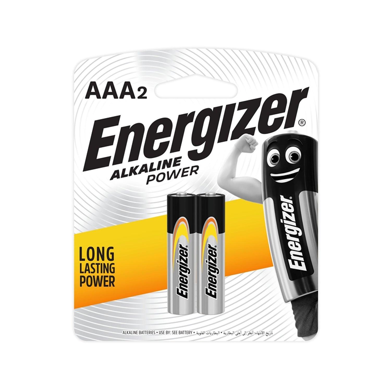 Energizer Power Aaa 2 Pack (Moq 20) - Livestainable.co.za