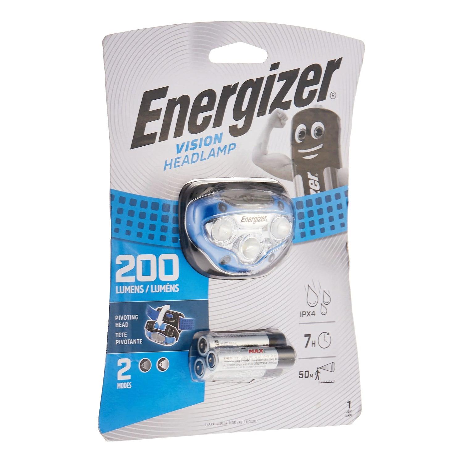 Energizer 200 Lum Vision Headlight Blue - Livestainable.co.za