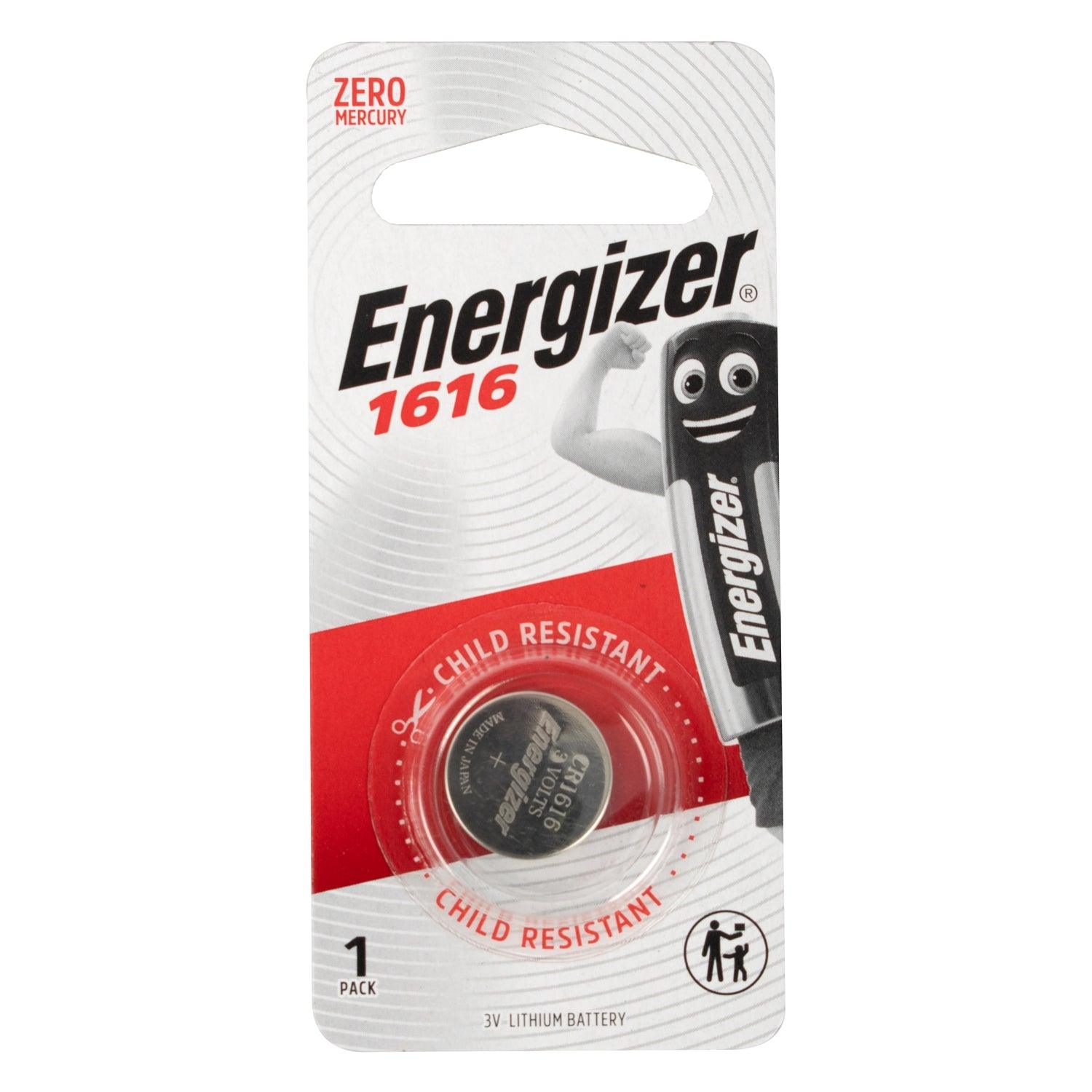 Energizer 1616 3 V Lithium Coin Battery (1 Pack) (Moq 12) - Livestainable.co.za