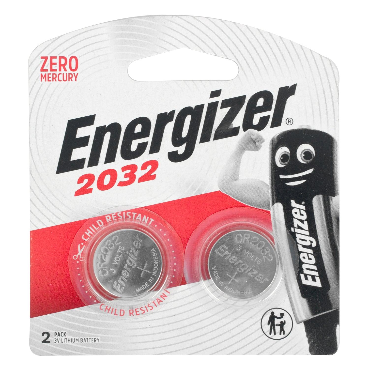 Energizer 2032 3 V Lithium Coin Battery 2 Pack (Moq X12) - Livestainable.co.za