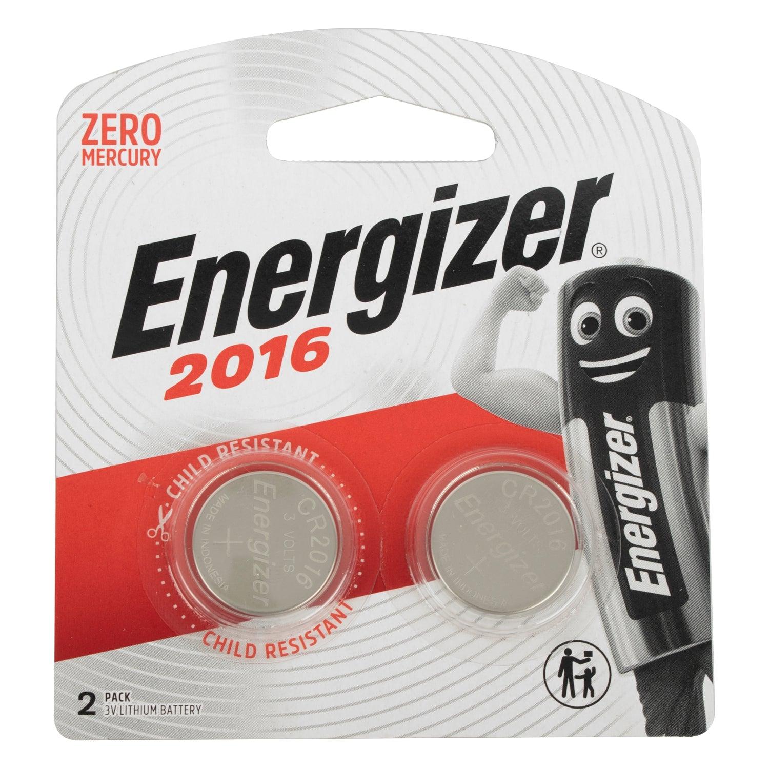 Energizer Cr2016 Bp2 3 V Lithium Coin Battery (2 Pack) (Moq 12) - Livestainable.co.za