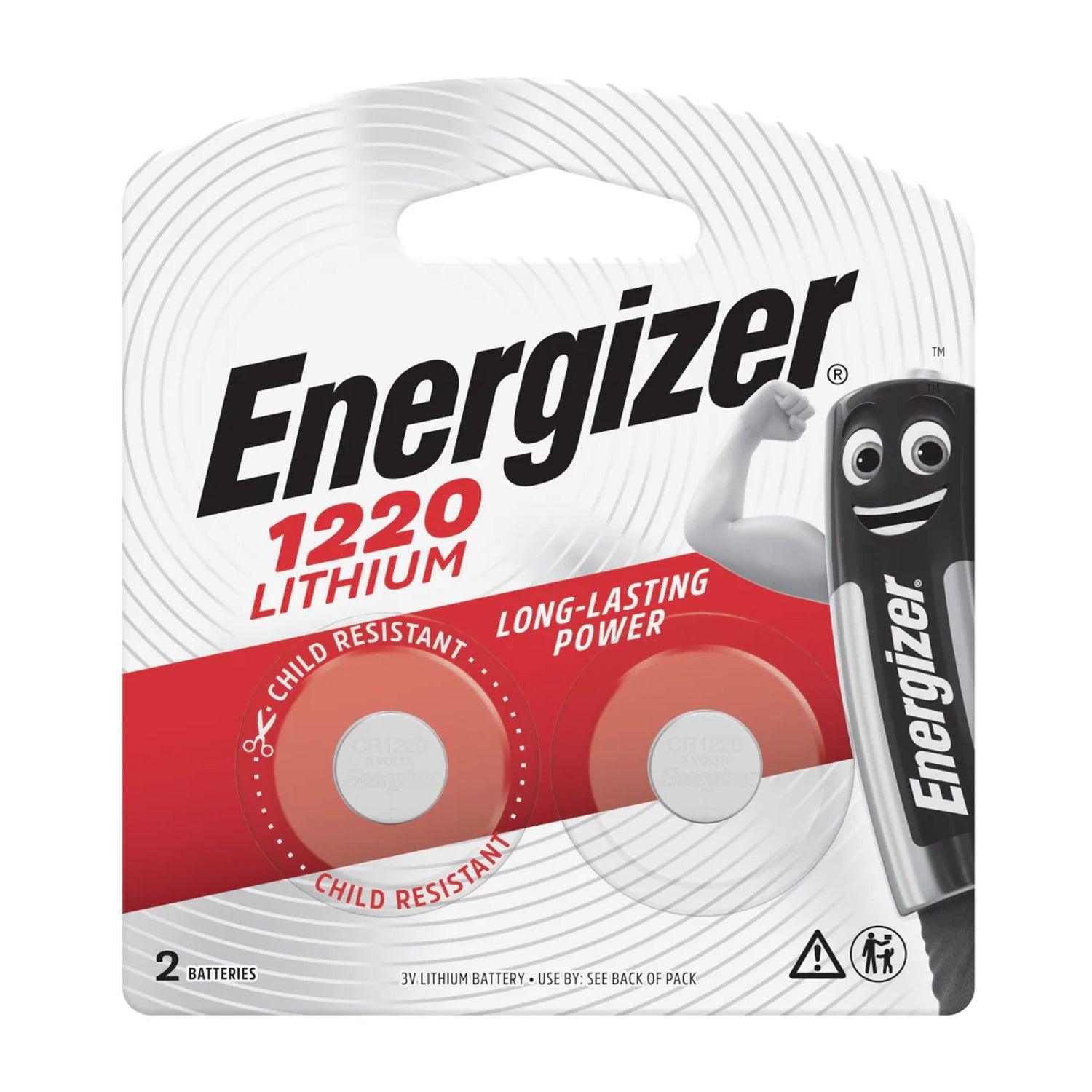 Energizer 1220 3 V Lithium Coin Battery 2 Pack (Moq 12) - Livestainable.co.za