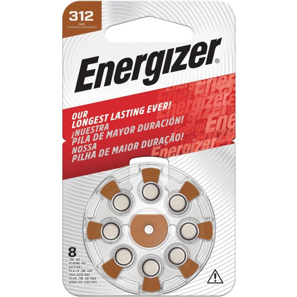 Energizer Hearing Aid Battery Az312 Brown 8 Pack (Moq 6) - Livestainable.co.za