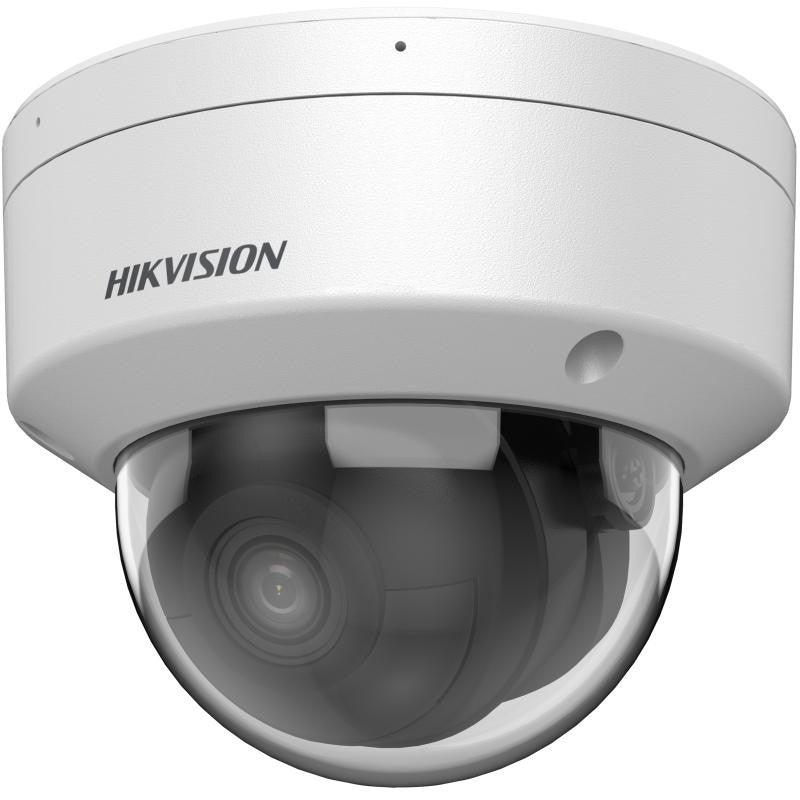 Hikvision - AcuSense 4MP dome 2.8mm lens 30m IR 120dB WDR F1.0 lens microphone 2 audio/ 1 alarm I/O 12VDC/POE - Livestainable.co.za