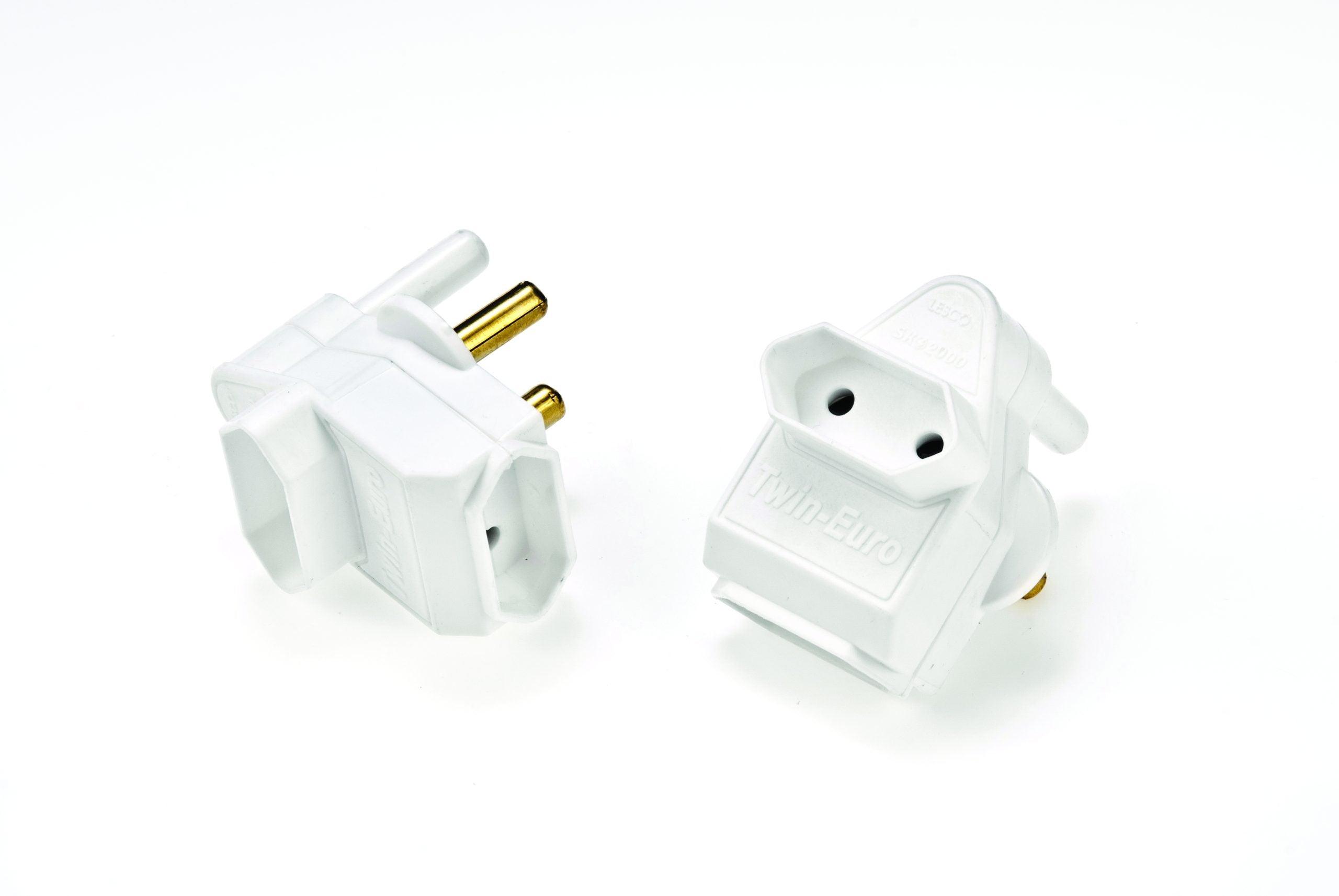 Euromate Twin Adaptor - Livestainable.co.za