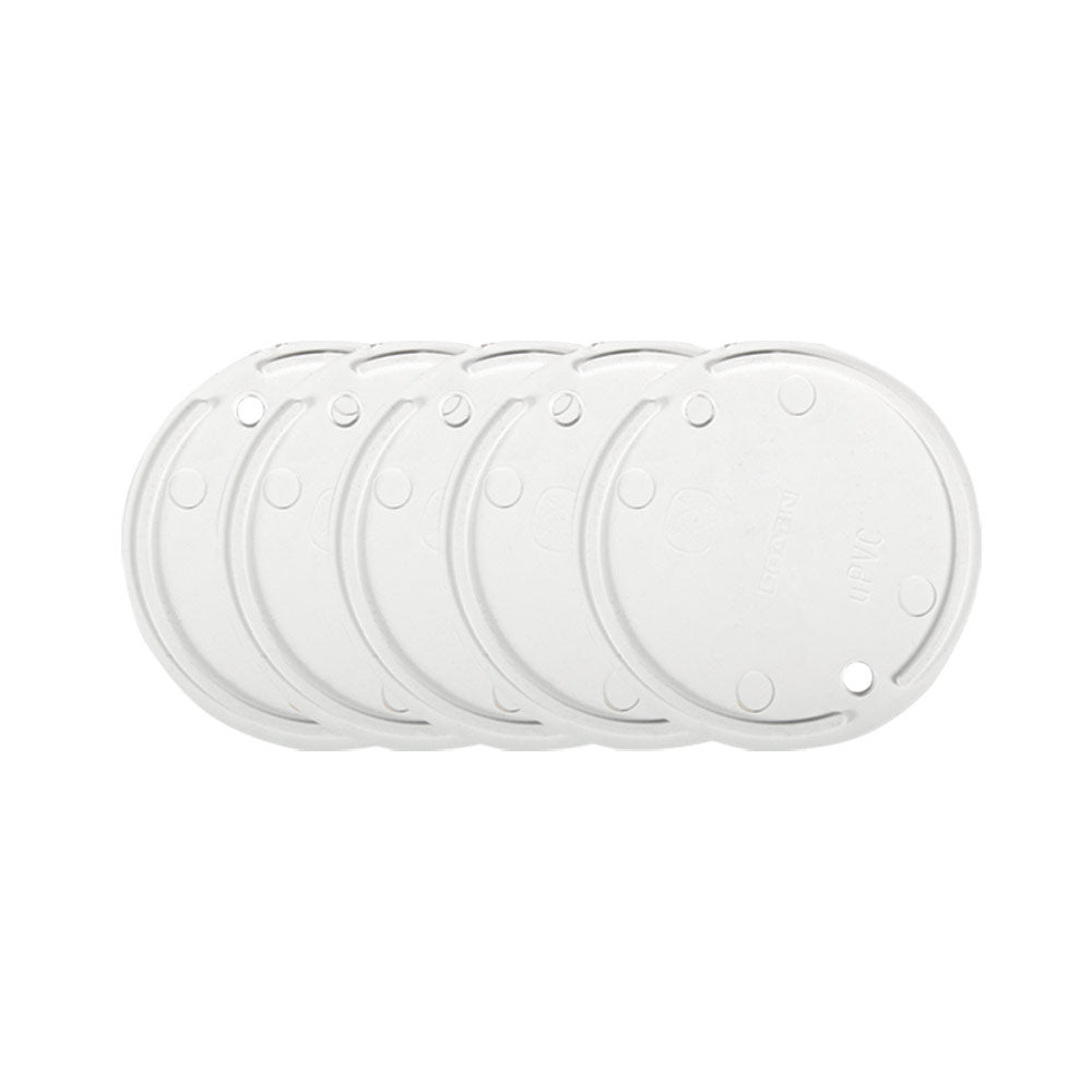 Eurolux Pvc Round Lids Qty. 5