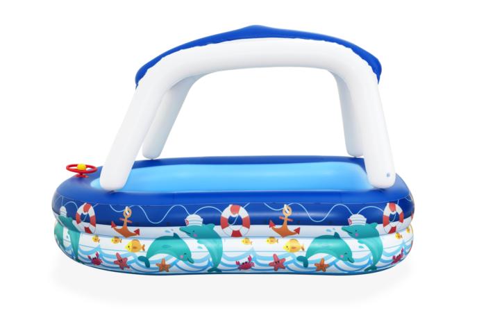 Bestway 2.13m X 1.55m X 1.32m Sea Captain Family Pool 282 L