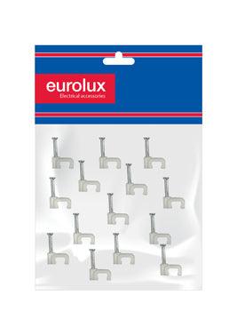 Cable Clips Flat 5.0mm Qty.100 Loose - Livestainable.co.za