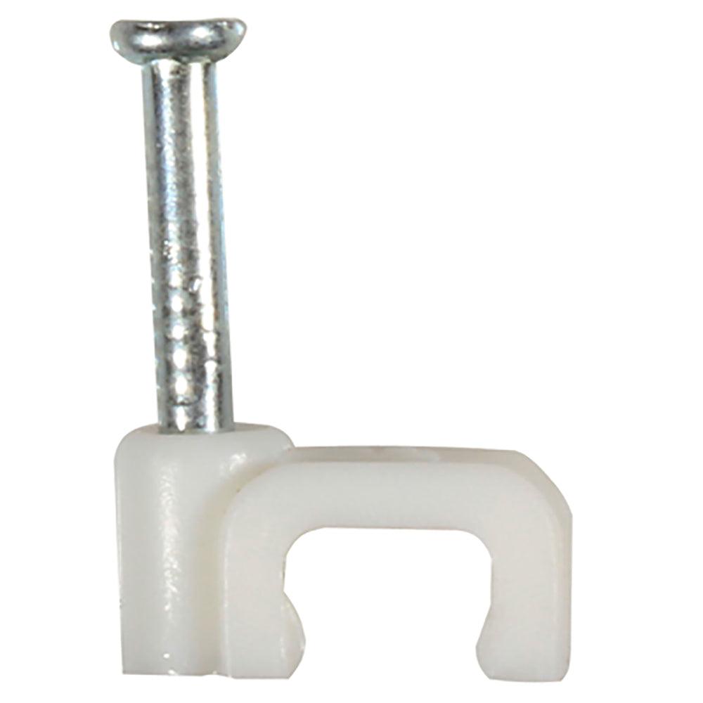 Cable Clips Flat 5.0mm 100 Pack - Livestainable.co.za