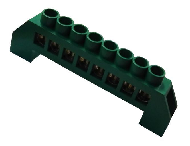 Earth Bar Terminal Insulated 100 A 8 Pole Green P/Mount Eb Ks 006 100 A 8 P Gr
