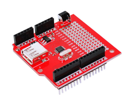 Usb Host Shield Board/ Protyping, Red Eb0010