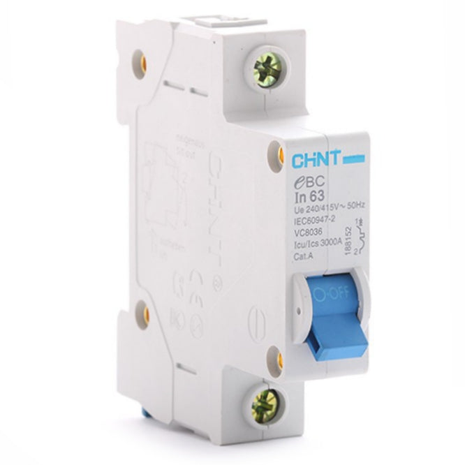 Mcb /Mini Din Rail Circuit Breaker 1 P 32 A 3 Ka C Curve Ebc 1 P 32 A 3 Ka