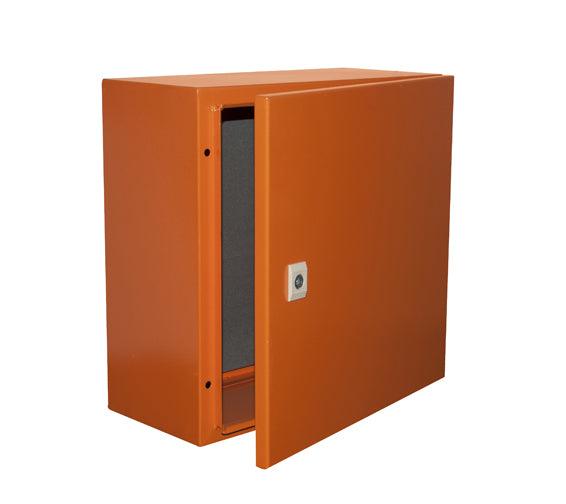 Enclosure M/Steel 400x400x200mm Ip65 Orange - Livestainable.co.za