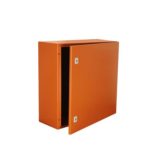 Enclosure M/Steel 600x600x250mm Ip65 Orange - Livestainable.co.za