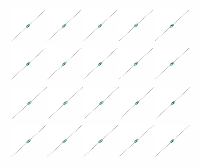 Inductor Axial W/W 100u H 1 E8 275 1 K/Bag Ec36 101 K