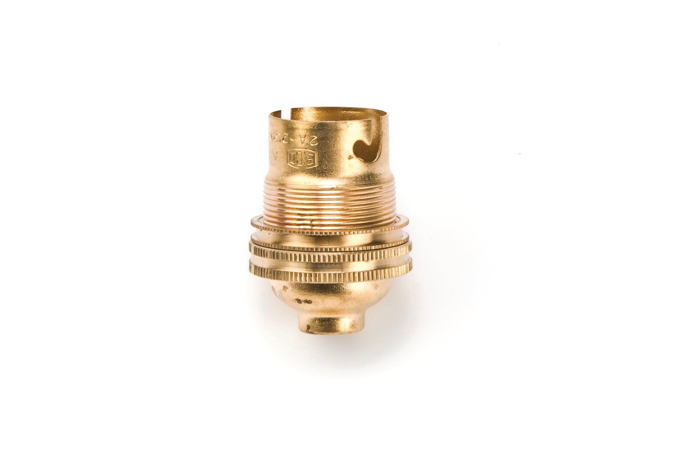 Lampholder Brass 10 Mm Bc - Livestainable.co.za