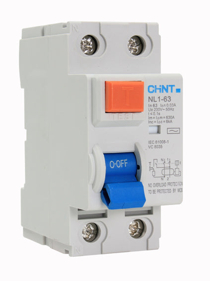 Eurolux Tosun 2 Pole 63 Amp 6k A 30m A Earth Leakage Single Phase