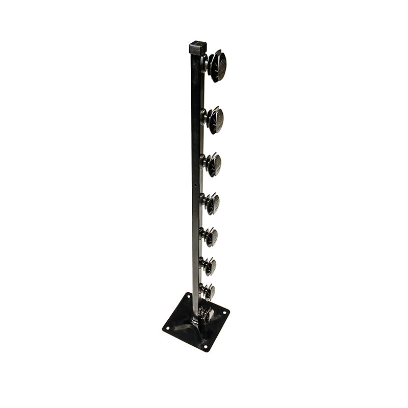 Nemtek Square Tubing T-Pole Shield 8 Wire Powder Coated Black