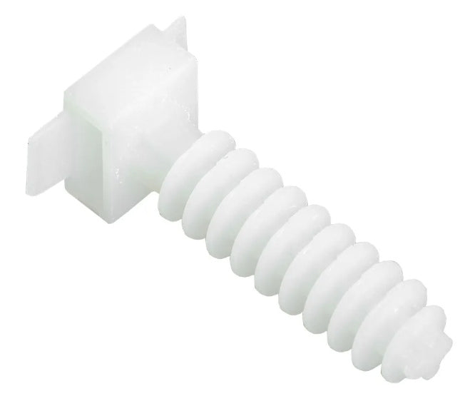 Wall Plug Cable Tie Mount 8mm White Eh 1 W8