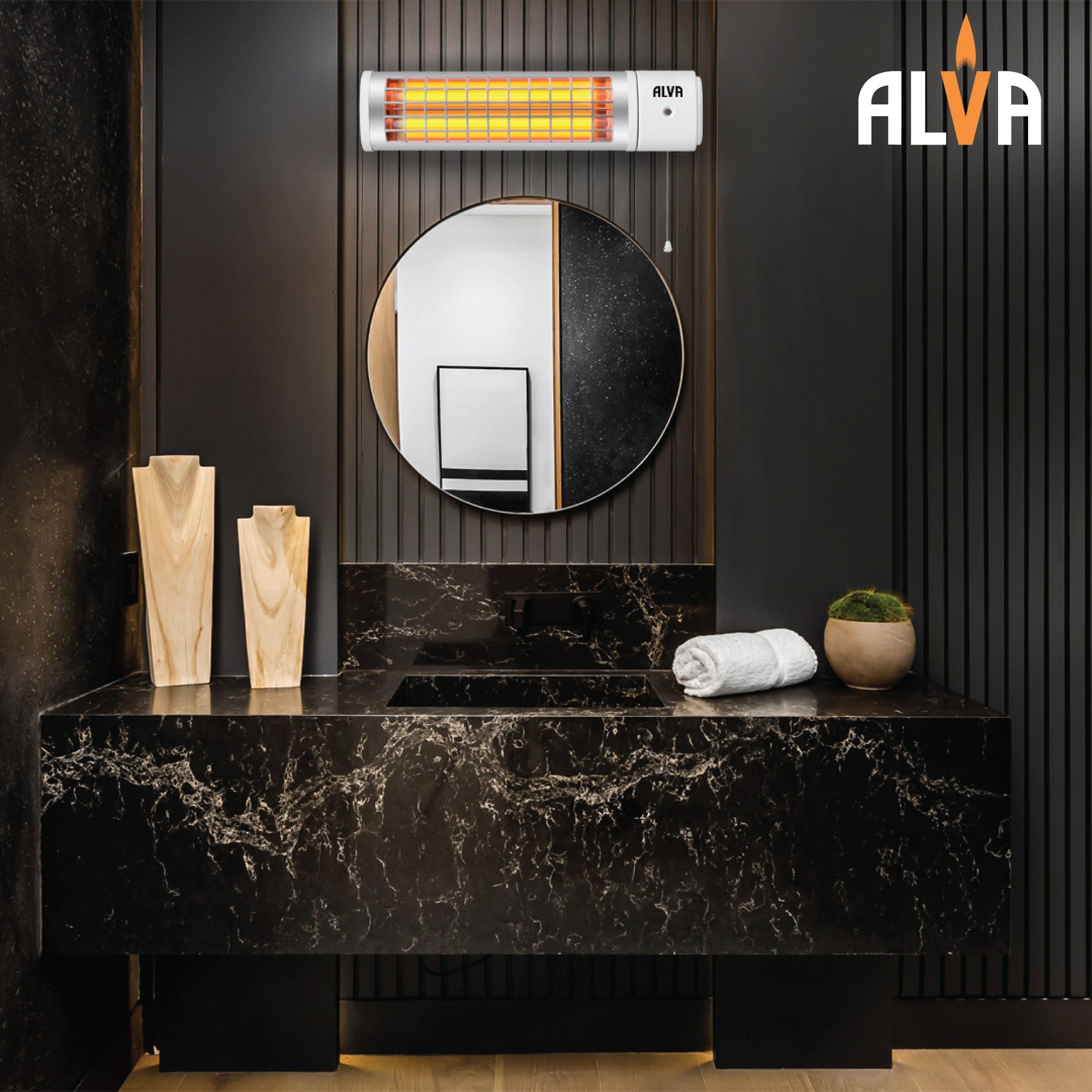 Electric Quartz Bathroom Heater