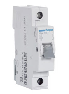 Hager 20 A Mcb 3k A C Curve 1 P