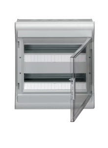 Hager 24 Way Db Ip55 Surface Mount Supplied With Earth/Neutral Terminals