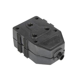 Janus Coupler Black Pvc Double 16 A - Livestainable.co.za