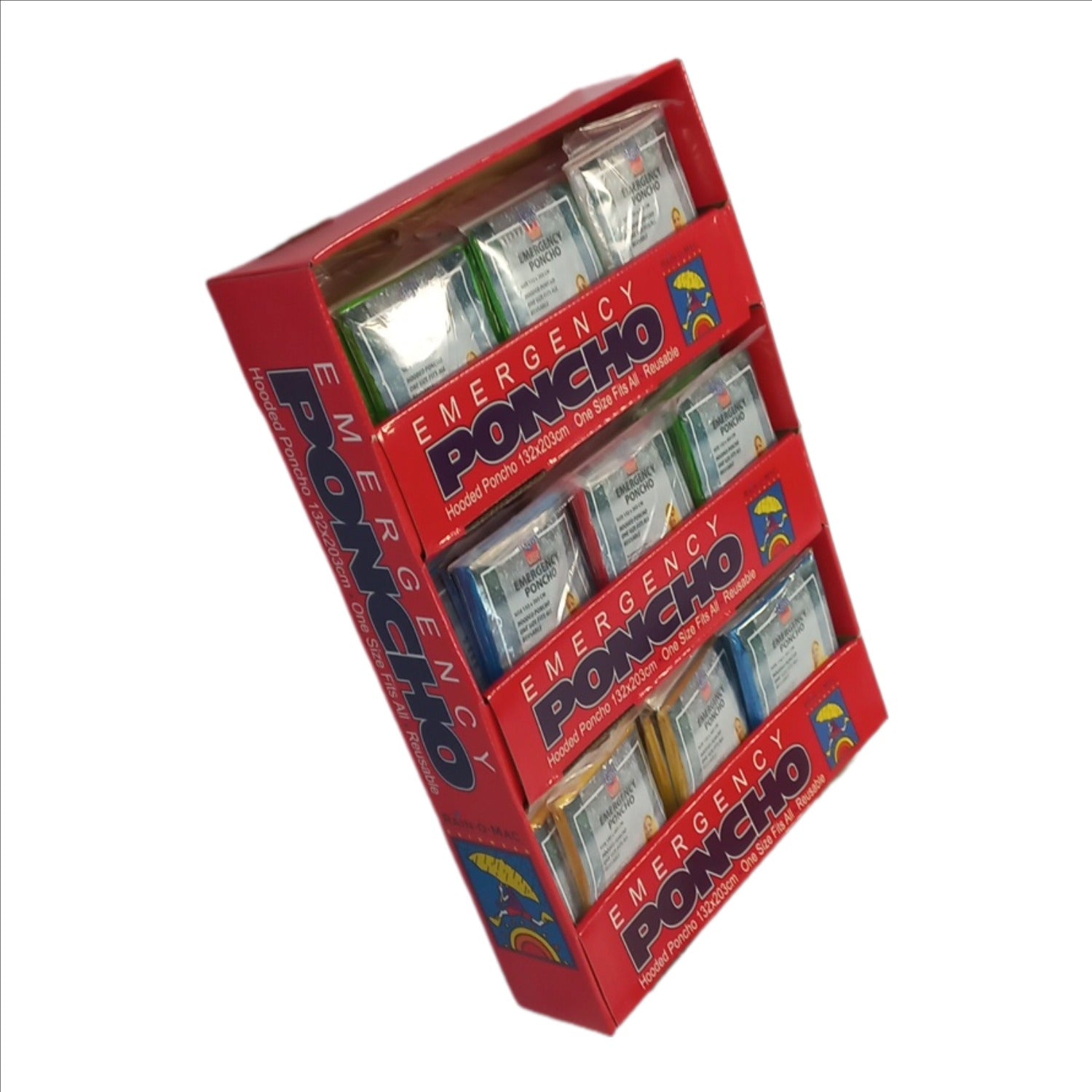 Seagull Emergencyponchos (54 Pc In
Display Box)