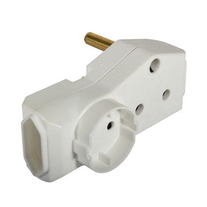 Adaptor Din 232 1x Schuko/1x16 A/2x5 A - Livestainable.co.za