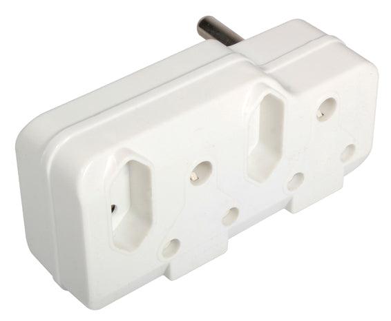 Adaptor 2x16 A 2x5 A Plug In Loose - Livestainable.co.za